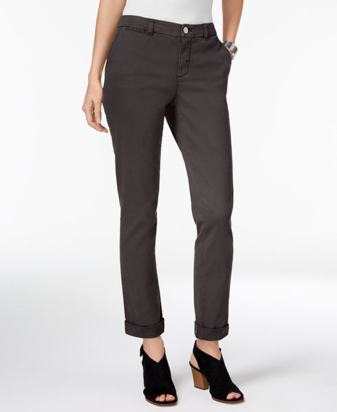 Style & Co Petite Chino Boyfriend Pants